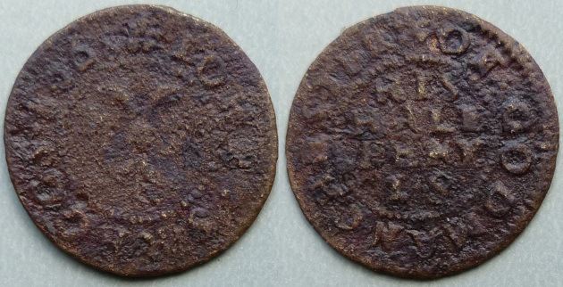 Godmanchester, John Skeggs 1668 halfpenny Godmanchester, John Skeggs 1668 halfpenny